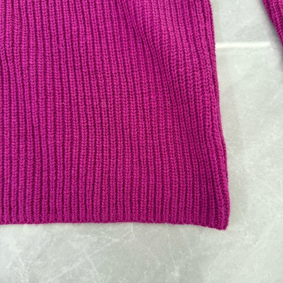 Women’s Talbots Ribbed Color Block Long Sleeve V-Neck Sweater XS - Picture 6 of 16